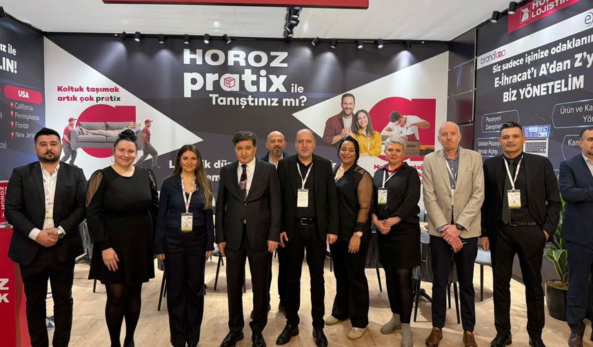 Horoz Lojistik İstanbul Mobilya Fuarı’nda entegre hizmet modeliyle dikkat çekti