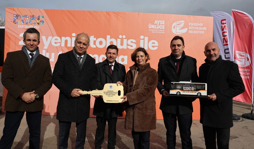 Anadolu Isuzu’dan Eskişehir Büyükşehir Belediyesi’ne 25 adet Novociti Life