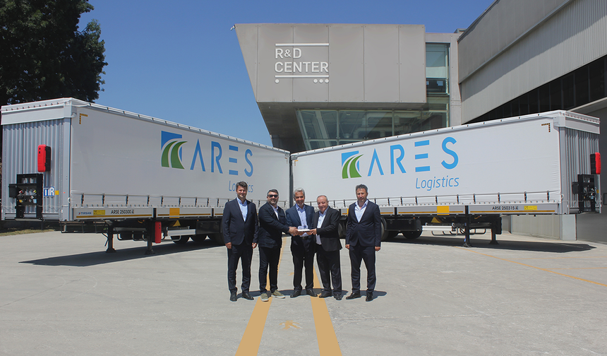 Ares Logistics’ten 500. Tren Yüklemeli Tırsan Yatırımı