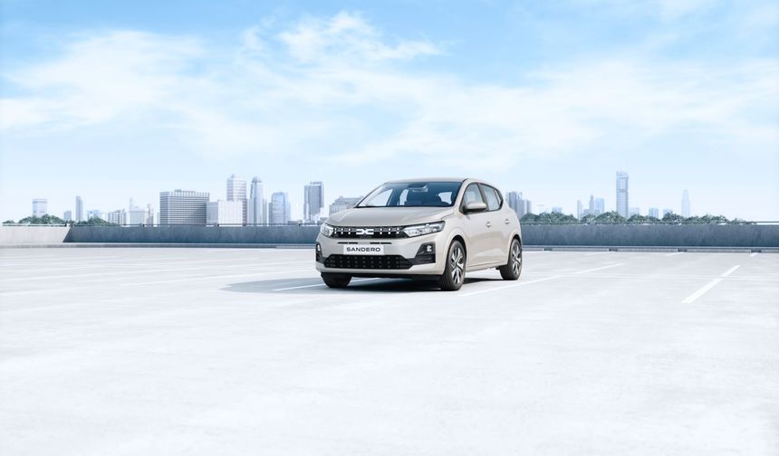 Yeni Dacia Sandero, 1.240.000 TL’den başlayan fiyatıyla Türkiye’de satışa sunuldu