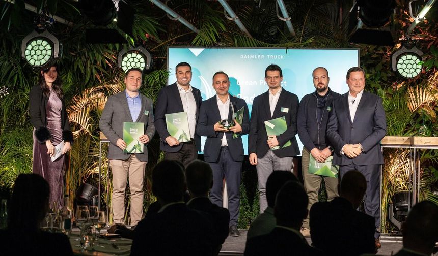 Mercedes-Benz Türk’ün karbon emisyonunu azaltan projesine ödül