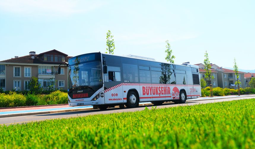 Sakarya’nın en yoğun bölgelerinde toplu taşıma 24 saat durmayacak