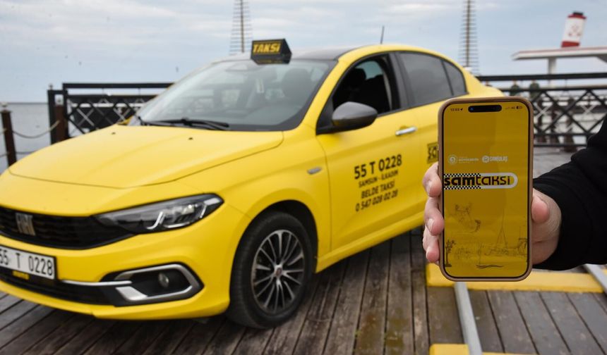 SAMTAKSİ Mobil Uygulaması hizmete giriyor