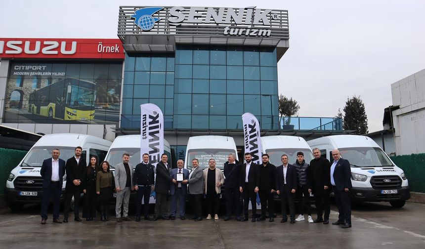Şennik Turizm’den 60 adet Ford Transit yatırımı. Hedef 600’e tamamlamak