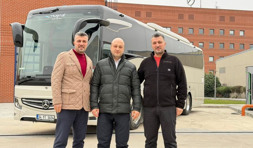 Hassoy Otomotiv’den Yılmaz Tur’a Tourismo teslimatı