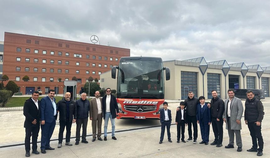 Hastalya Otomotiv’den Malatya Medine Turizm’e 1 adet Travego teslimatı