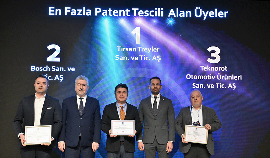 Tırsan, patent ödüllerinde üst üste 4. kez,  toplamda 6. kez şampiyon oldu