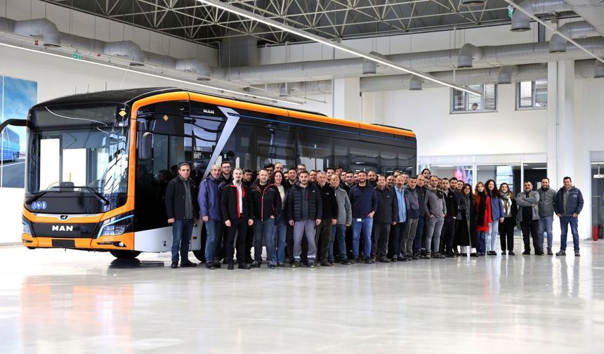 MAN, Ankara’daki fabrikasında Lion’s City E şehir otobüslerinin seri üretimine başladı