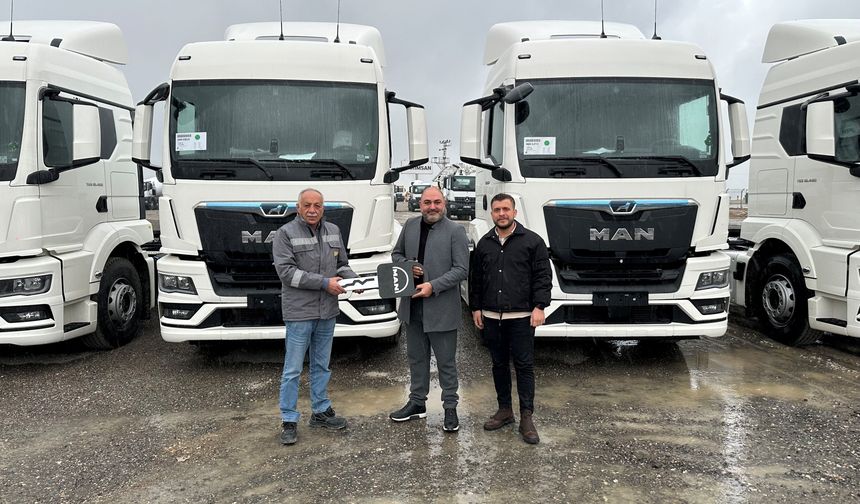 Makimsan araç parkını 20 adet MAN çekiciyle güçlendirdi