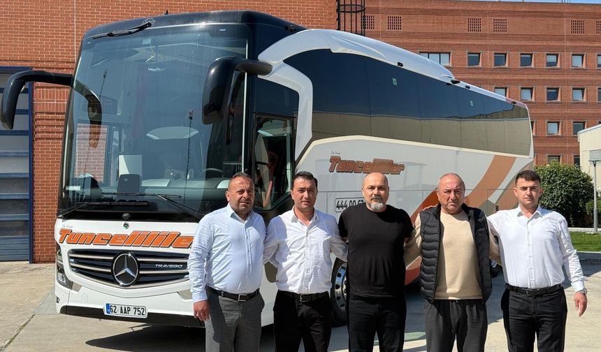 Hastalya Otomotiv’den Can Dersim Tunceliler’e Travego teslimatı