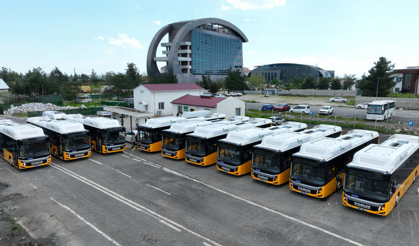 16 yeni otobüsle ulaşım filosunu güçlendirdi
