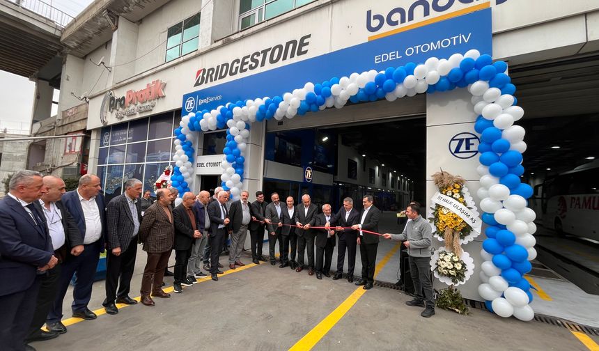 ZF Services Türk’ün İstanbul’daki tek yetkili servisi Edel Otomotiv’in açılışı yapıldı