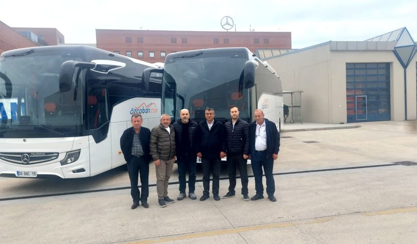 Hastalya Otomotiv’ten Özçoban Tur’a 2 adet Tourismo teslimatı