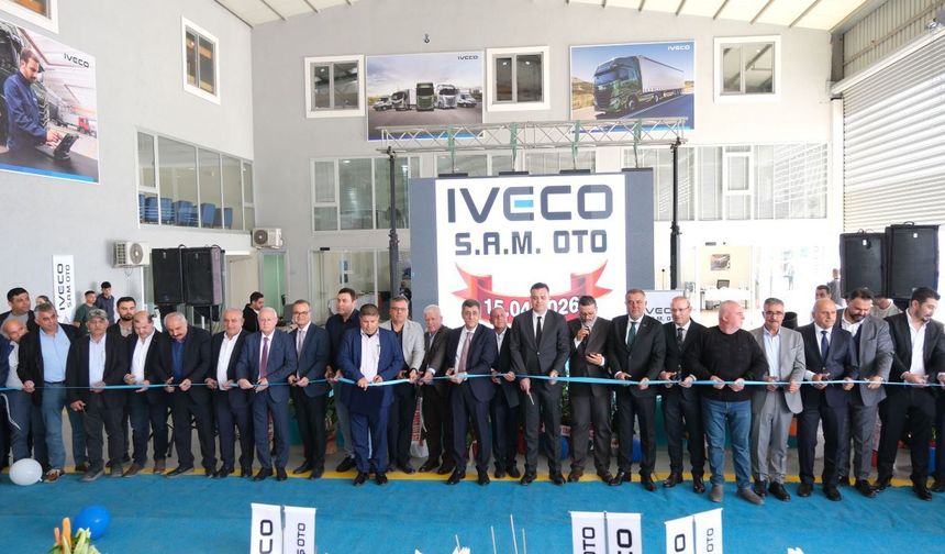 IVECO’dan Hatay’a Stratejik Yatırım: S.A.M. Otomotiv Yeni Tesisini Açtı