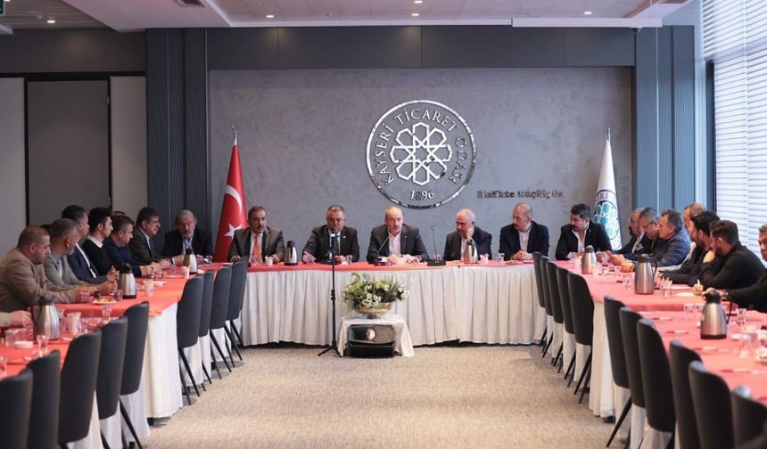 Uluslararası nakliyecilerin sorunları Kayseri’de görüşüldü