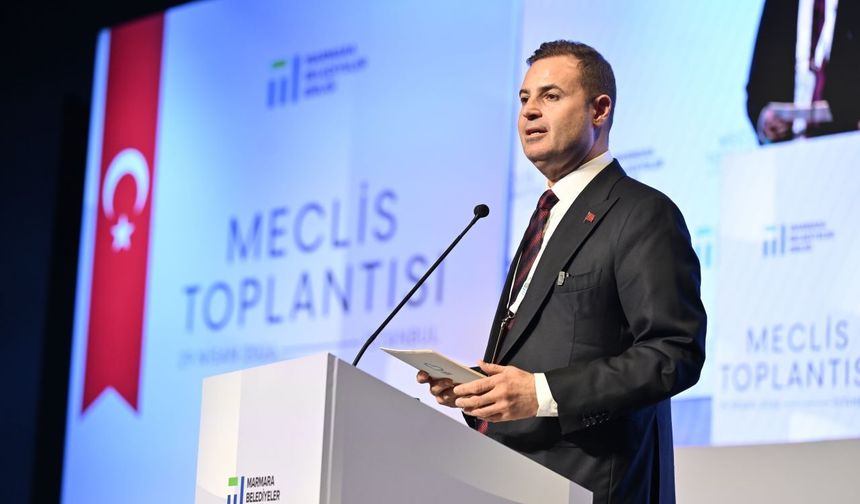 Marmara Belediyeler Birliğinin Yeni Başkanı Ahmet Akın Oldu