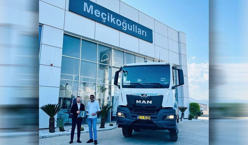 Meçikoğulları Otomotiv’den Alim Müteahhitlik şirketine MAN TGS teslimatı