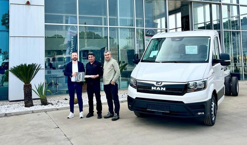 Meçikoğulları Otomotiv’den Hilmi Beken Petrol’e MAN TGE teslimatı
