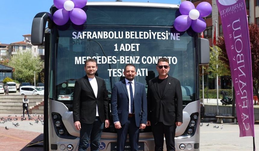 Safranbolu Belediyesi filosuna 2026 model Mercedes-Benz Coneecto kattı