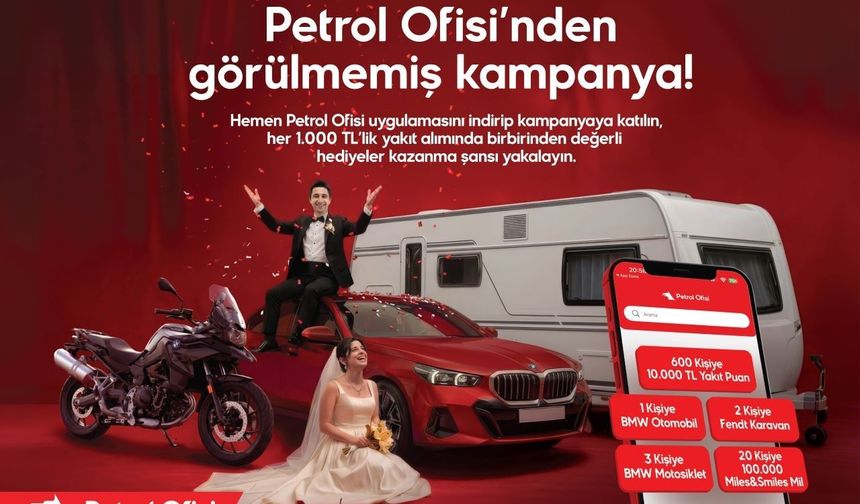 Petrol Ofisi’nden Yakıt Alımına Büyük Çekiliş Kampanyası