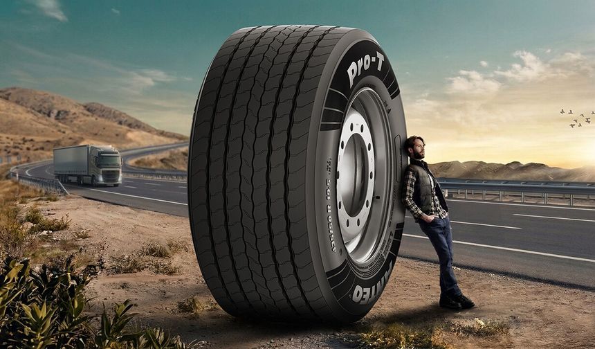 Prometeon’dan mega treylerler ekonomik lastik: ANTEO Pro-T