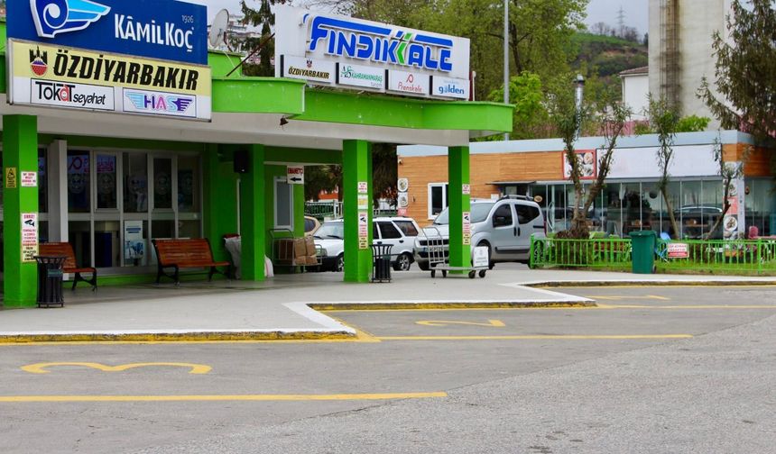 Giresun Terminali’nde bakım ve onarım çalışması