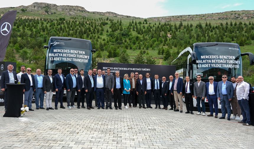 Mercedes-Benz Türk’ten Beydağı Turizm’e 13 Adet Travego Teslimatı