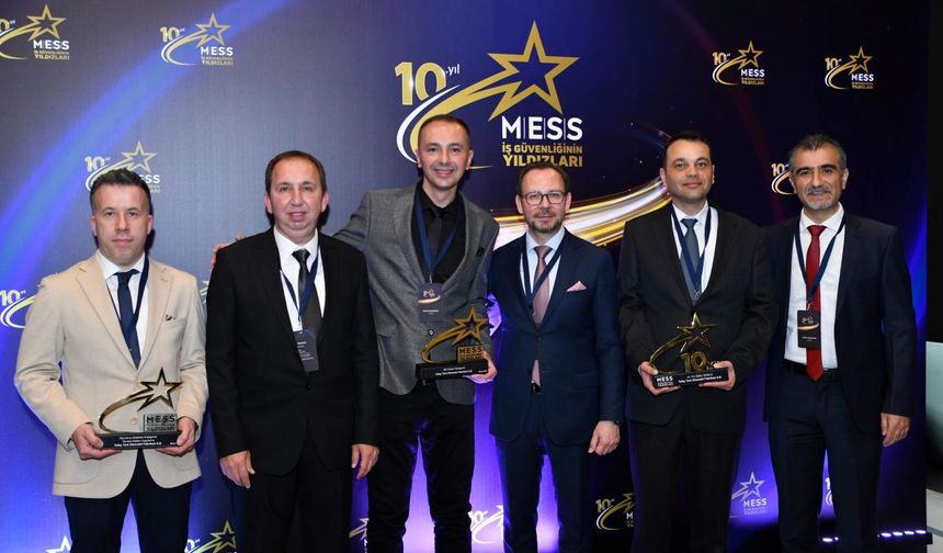 MESS’ten İş Sağlığı ve Güvenliği Projeleriyle Tofaş’a 3 Ödül Birden