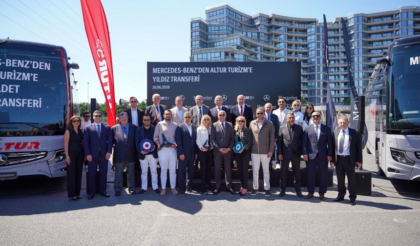 Altur Turizm filosunu 20 adet Mercedes-Benz Tourismo 15 ile güçlendirdi