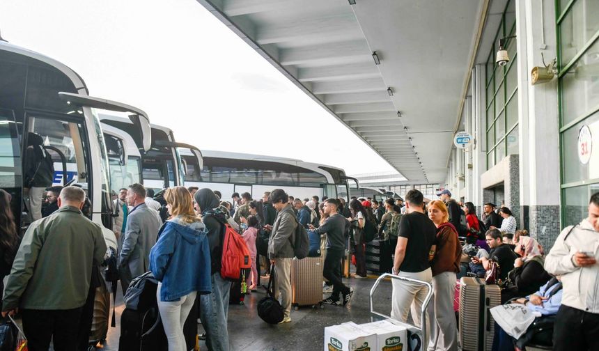 AŞTİ’de Kurban Bayramı’nda 18 bin 494 otobüs giriş-çıkış yaptı