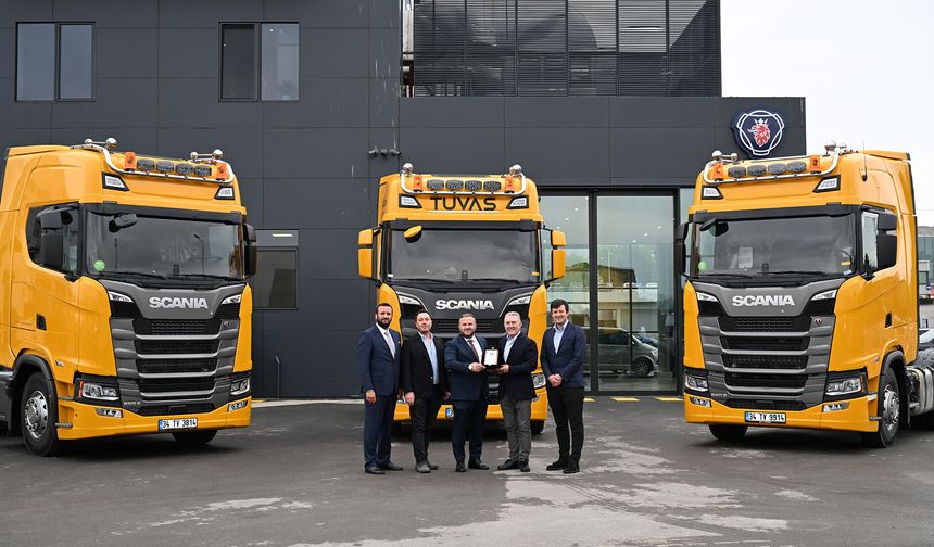 Tuvas Global Lojistik’in Tercihi Scania