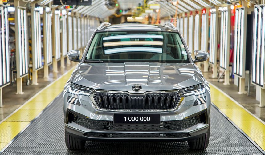 Škoda Karoq Üretiminde 1 Milyonuncu Aracını Banttan İndirdi