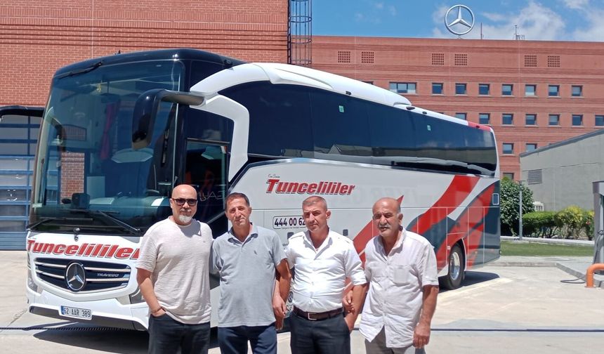 Hastalya Otomotiv’den Can Dersim Tunceliler Turizm’e Travego teslimatı