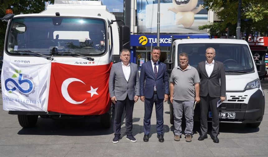 Çorlu Belediyesi Hizmet Filosunu Güçlendirmeye Devam Ediyor