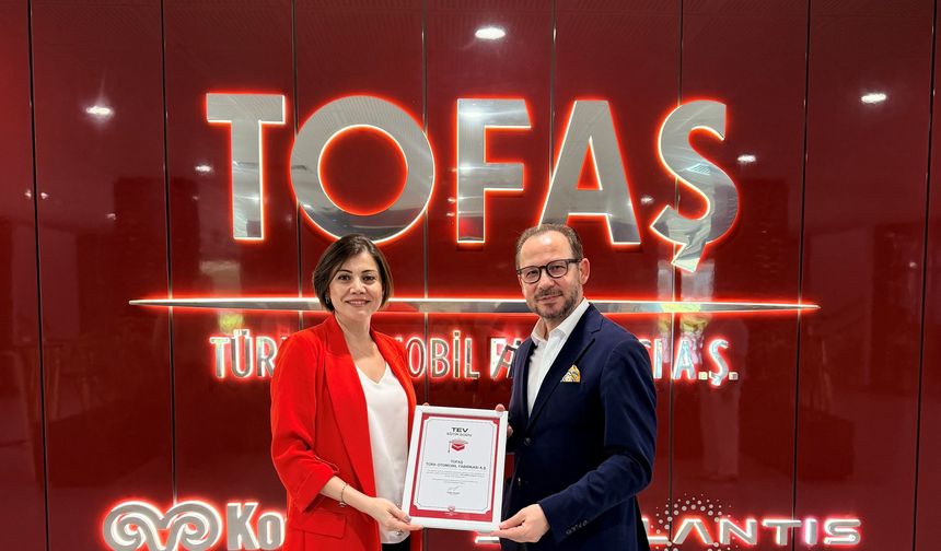 Tofaş, Bursa’nın İlk “TEV Eğitim Dostu” Kurumu Oldu