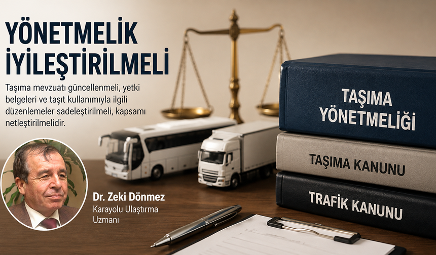 Yönetmelik iyileştirilmeli