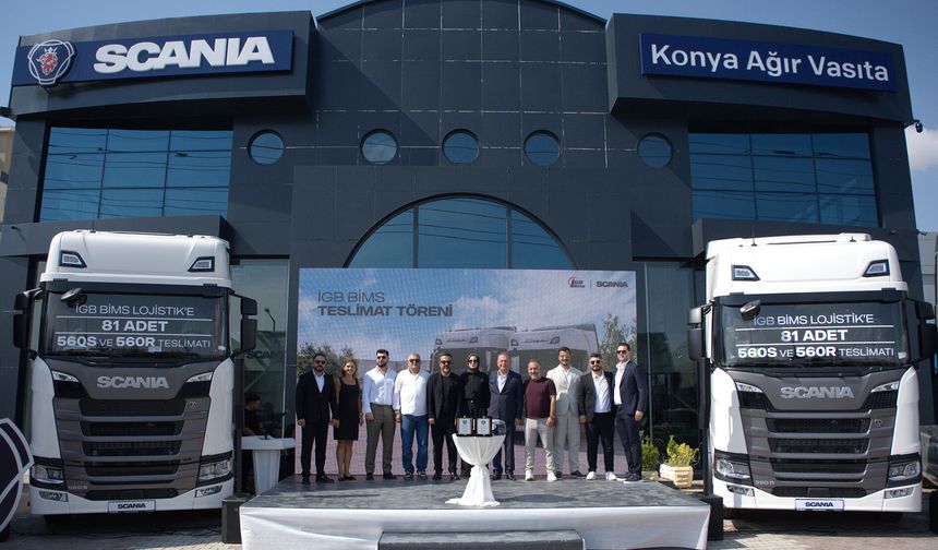 İGB BİMS'ten Scania Yatırımı