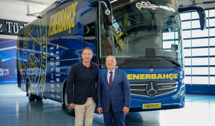 Mercedes-Benz Travego, yenilenen tasarımıyla Fenerbahçe Spor Kulübü’nün yeni sezon yolculuğuna eşlik edecek