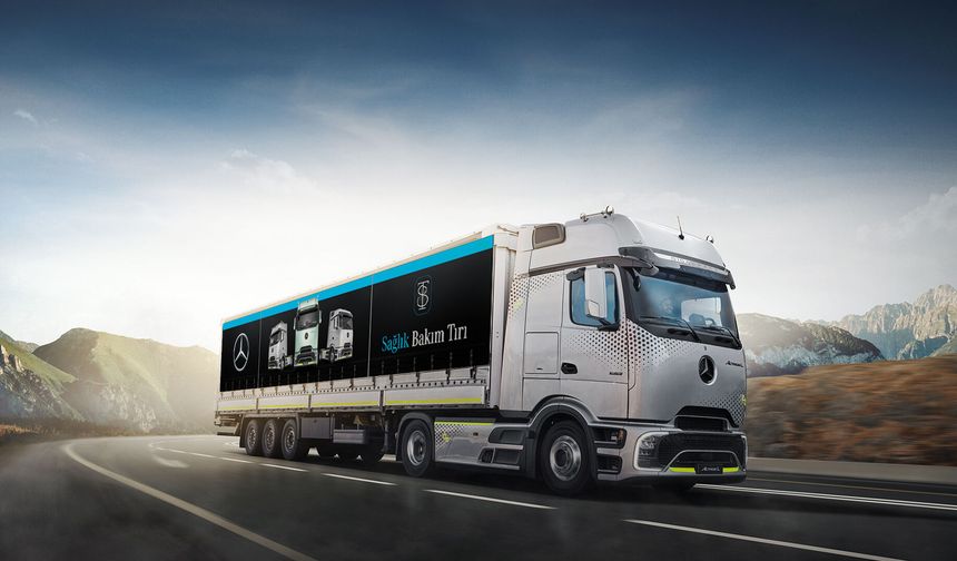 Mercedes-Benz Türk'ün Sağlık Bakım Tırı Projesine Stevie Awards’tan 2 Gold Ödül