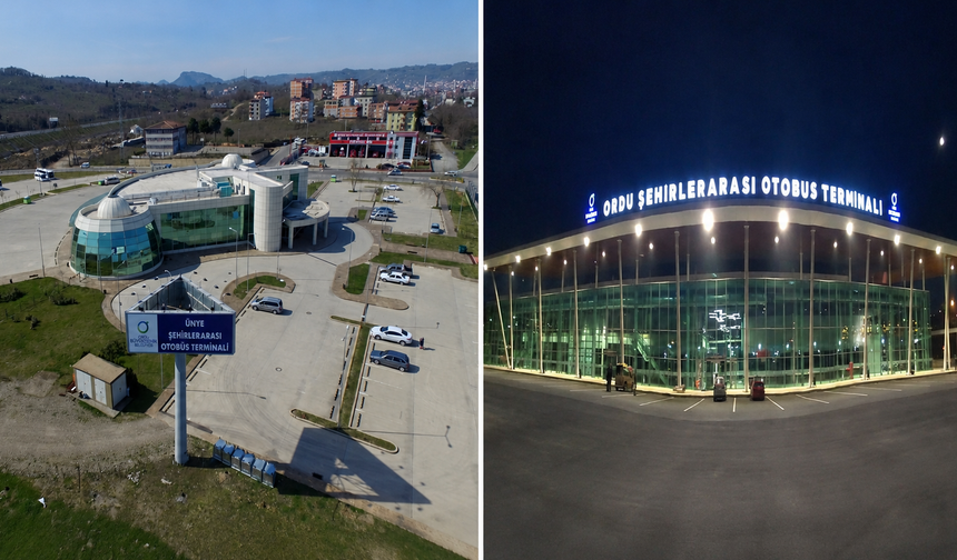 Ordu’nun iki otogarına 9 peronlu self-servis araç yıkama sistemi