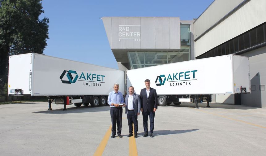 AKFET soğuk zincir yatırımında yine TIRSAN’ı seçti