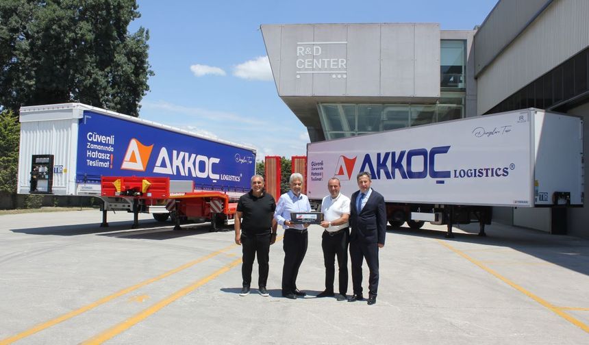 Akkoç Lojistik’e 200. TIRSAN teslimatı
