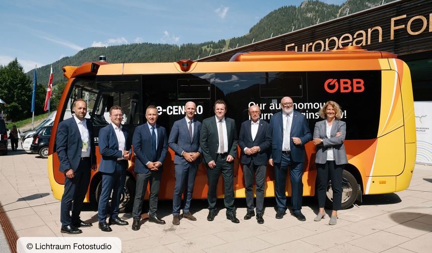 ÖBB, Alpbach’ta Otonom Otokar e‑Centro ile yolcu taşımaya başladı