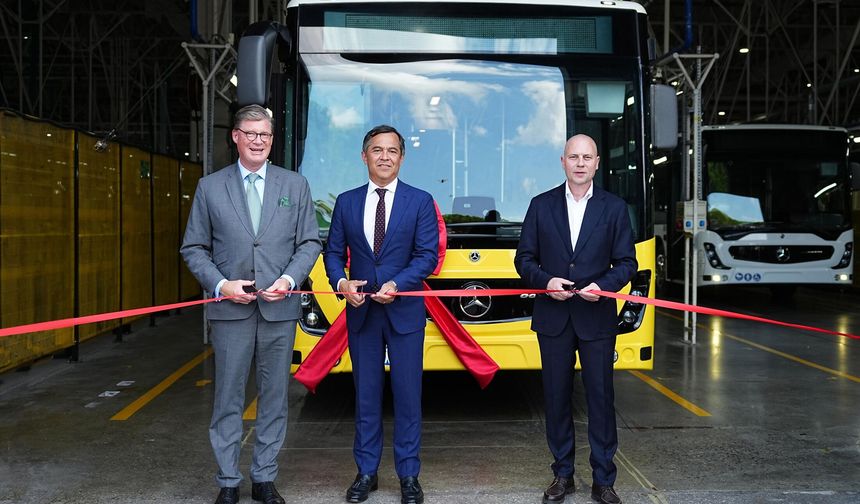 Otokar’da, Daimler Buses ve Mercedes-Benz Türk için Mercedes-Benz Conecto’nun Seri Üretimi Başladı