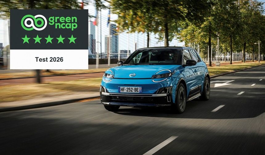 Yeni Elektrikli Nissan MICRA, Green NCAP'ten Beş Yıldız Aldı.