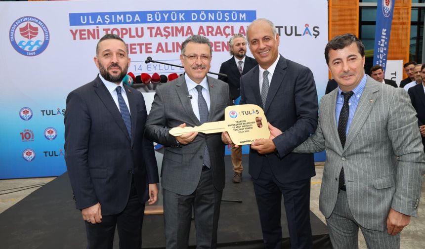 Anadolu Isuzu’dan Trabzon’a 10 Novo Citi teslimatı