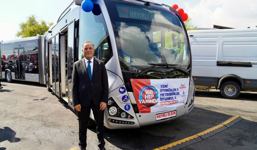 İETT’de 100 milyar TL’lik yatırım planı: 2 bin yeni araç hedefleniyor