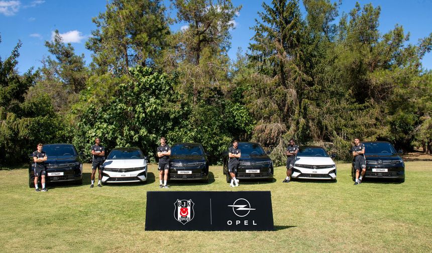 Opel, Beşiktaş JK’nın otomotiv partneri oldu