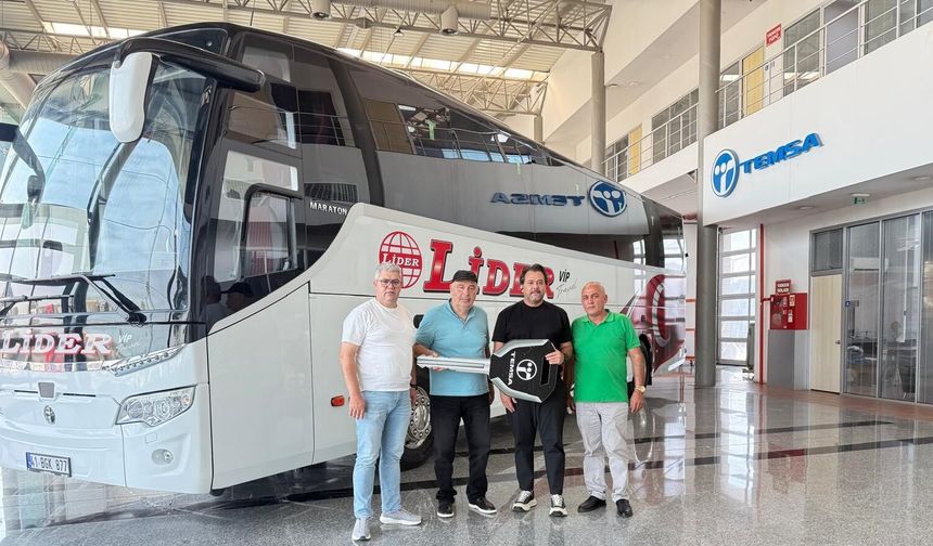 TEMSA’dan Lider Vip Travel’e Maraton teslimatı