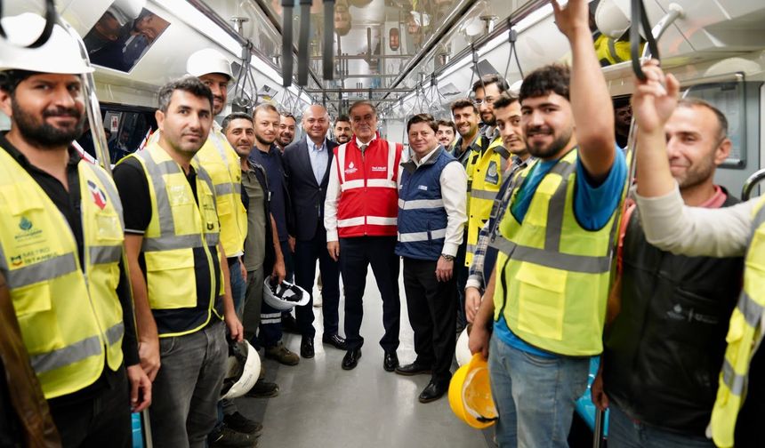 Ümraniye-Ataşehir-Göztepe Metrosu 19 Aralık’ta açılacak